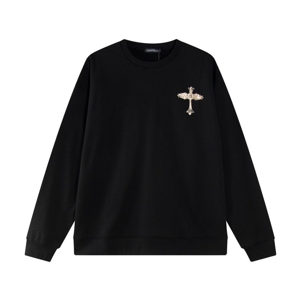 Chrome Hearts Sanskrit Print CrewNeck Sweatshirt